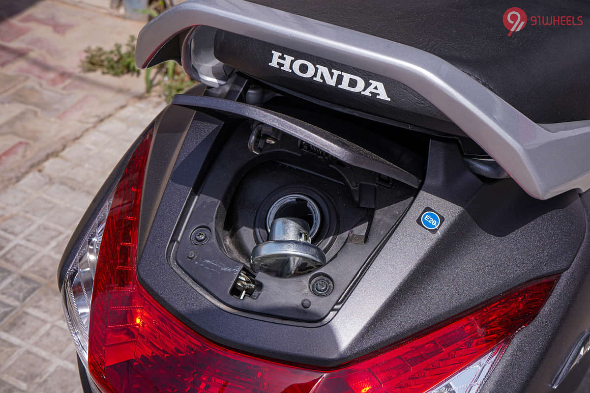 Honda  Activa Open Fuel Lid
