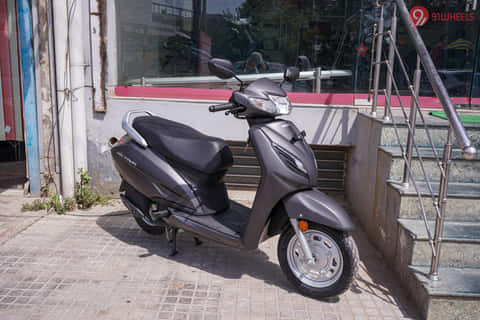 Matte Grey Colour Activa 4g All Colours Rent Activa 4G Grey