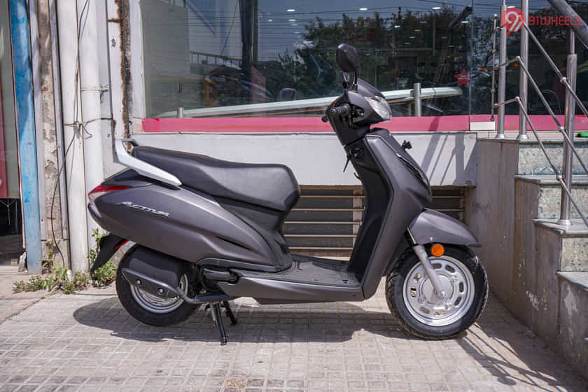 Honda  Activa Right Side View Honda  Activa Right Side View
