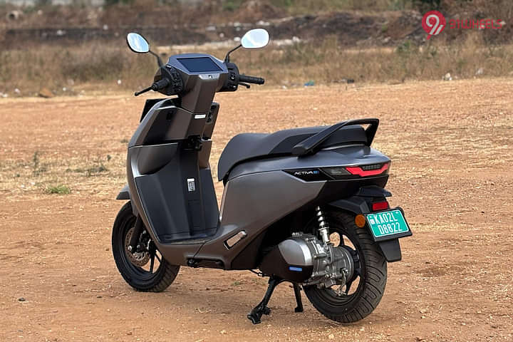 Honda Activa EV Left Rear Three Quarter