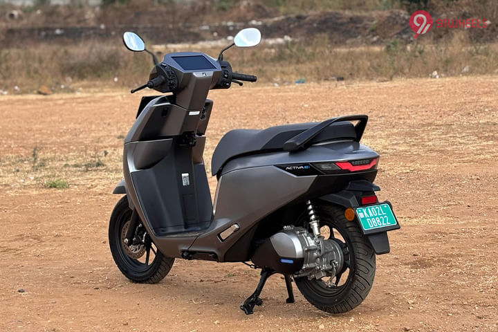 Honda Activa EV Left Rear Three Quarter