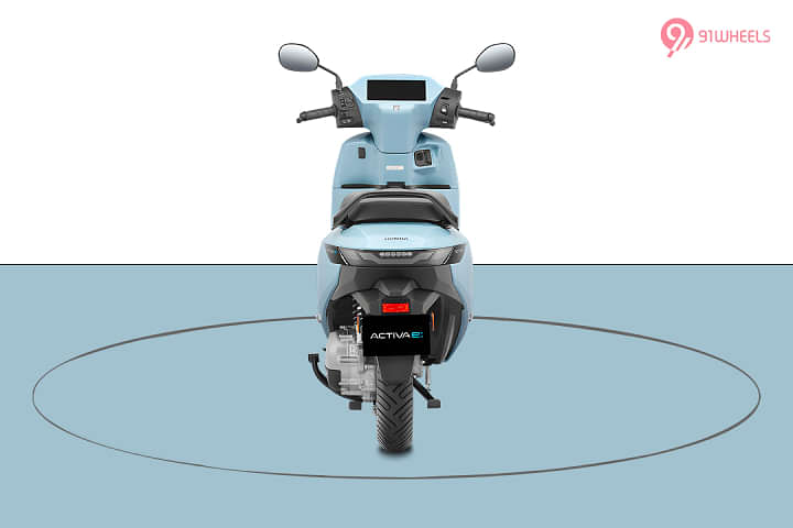 Honda Activa EV Rear View