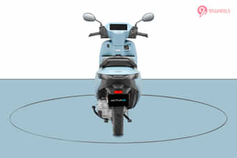 Honda Activa EV Rear View Honda Activa EV Rear View