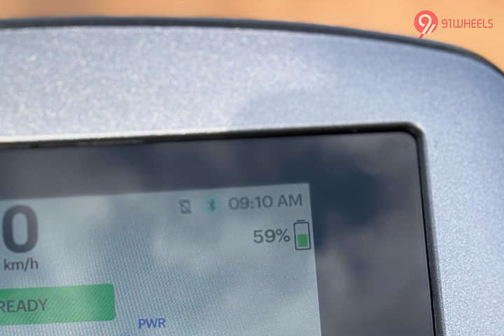 Honda Activa EV Clock
