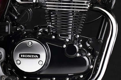 Honda Hness CB350 DLX Pro Chrome Engine From Right