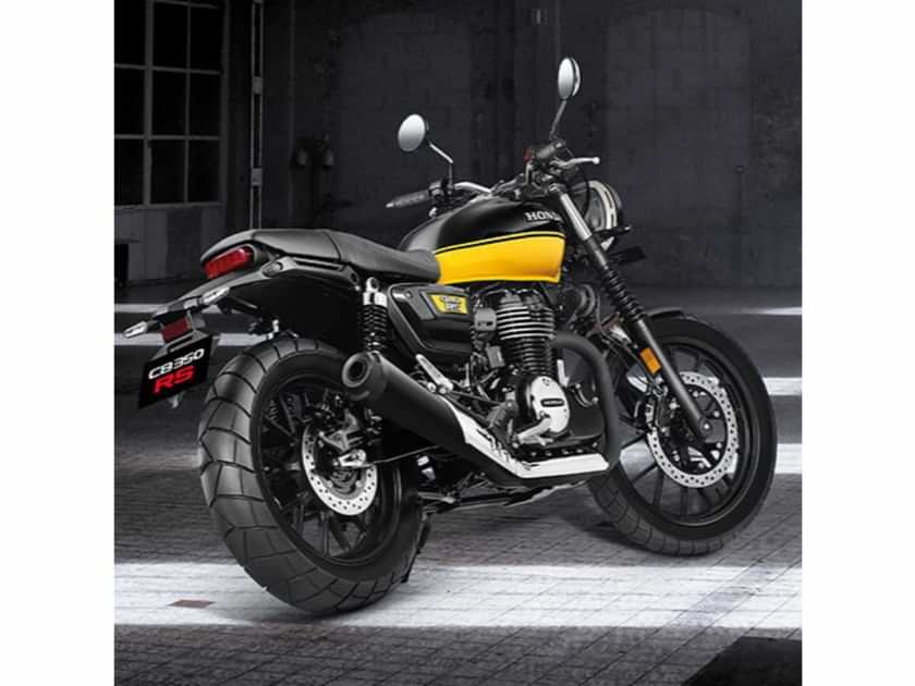 Honda  CB350 RS Right Rear Three Quarter Honda  CB350 RS Right Rear Three Quarter