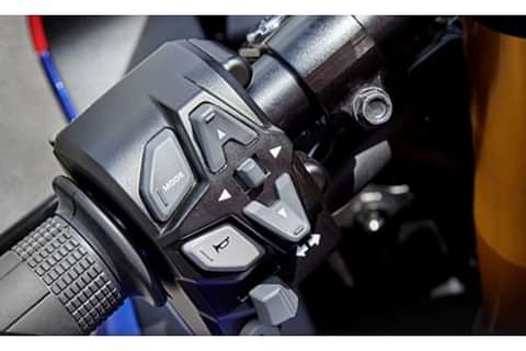 Honda CBR1000RR-R STD Black Left Side Multifunction Switchgear
