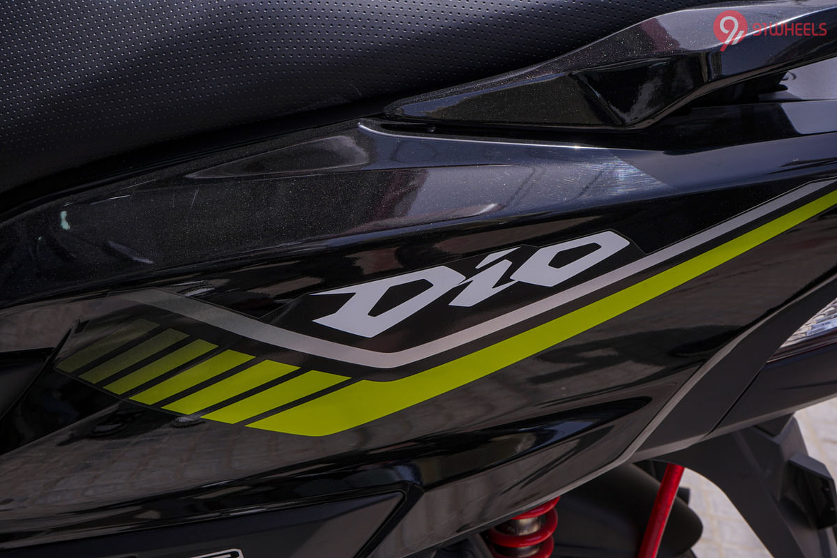 Honda Dio 125 Left Side Body Panel Badge