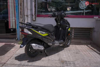 Honda Dio 125 Right Rear Three Quarter Honda Dio 125 Right Rear Three Quarter