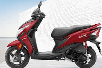 Honda  Dio Left Side View Honda  Dio Left Side View