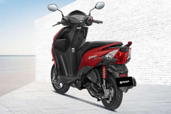 Honda  Dio Left Rear Three Quarter