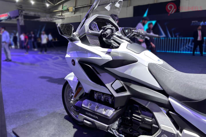 Honda Gold Wing Engine From Left