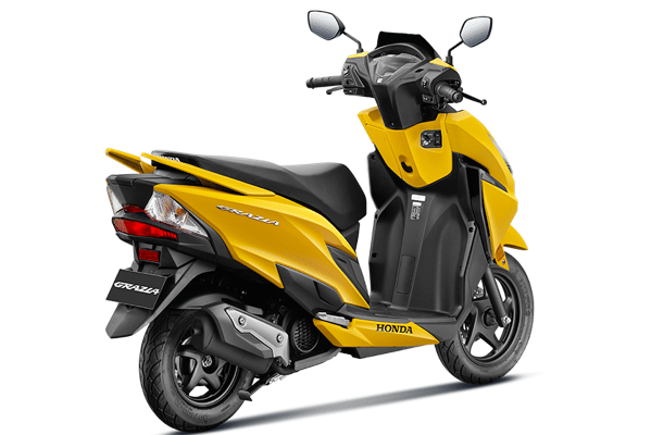 Honda Grazia 2020-2023 Rear Side Profile