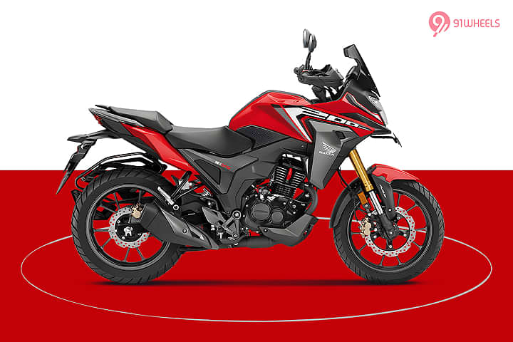Honda NX200 Right Side View