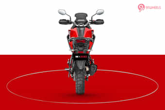 Honda NX200 Rear View Honda NX200 Rear View