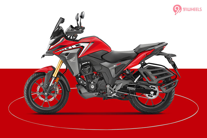 Honda NX200 Left Side View
