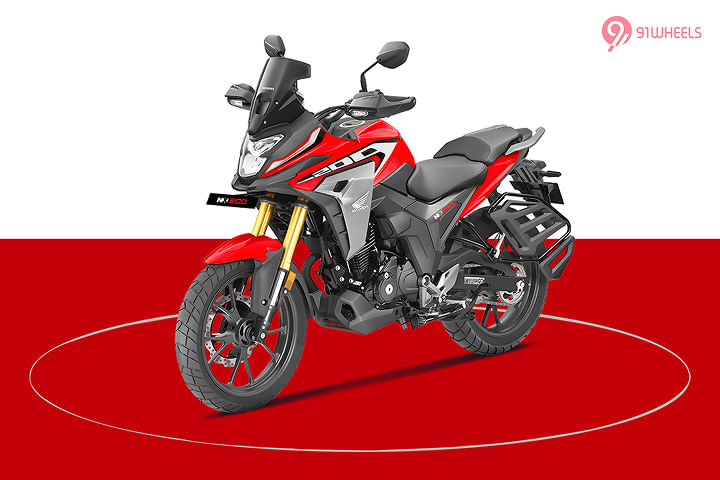 Honda NX200 Left Front Three Quarter