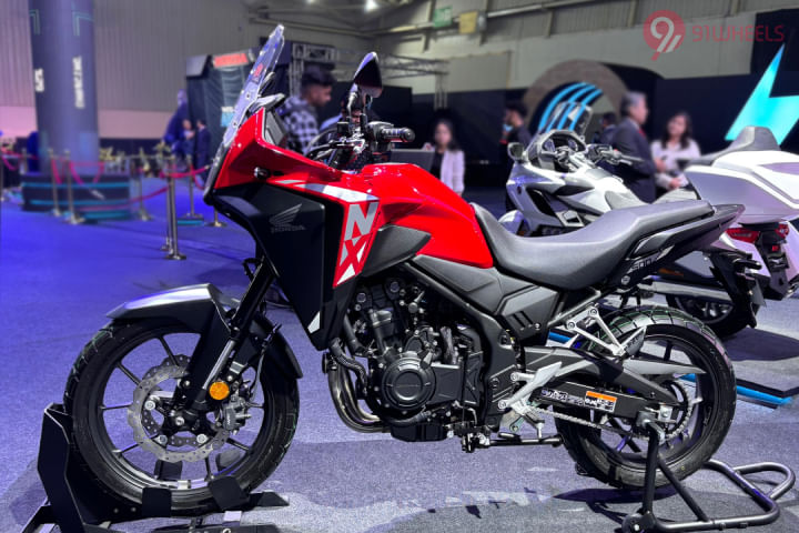 Honda NX500 Left Side View