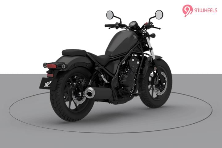 Honda Rebel 500 Right Rear Three Quarter