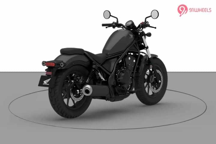 Honda Rebel 500 Right Rear Three Quarter Honda Rebel 500 Right Rear Three Quarter