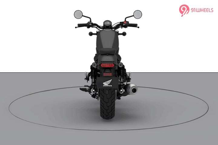 Honda Rebel 500 Rear View