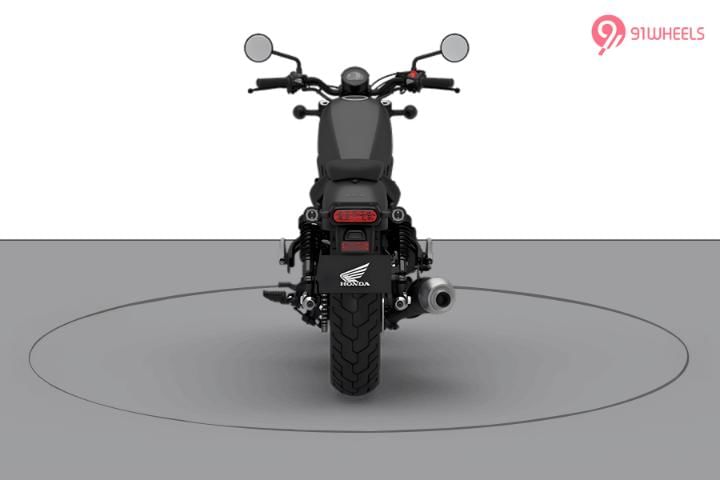 Honda Rebel 500 Rear View