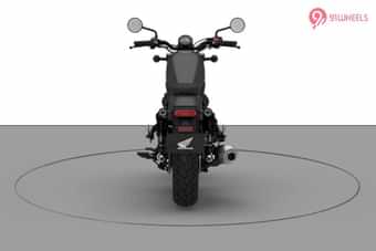 Honda Rebel 500 Rear View Honda Rebel 500 Rear View