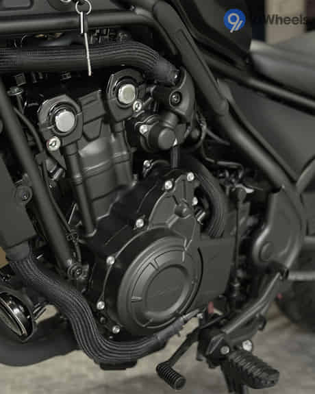 Rebel 500 2025-2026 Engine From Left