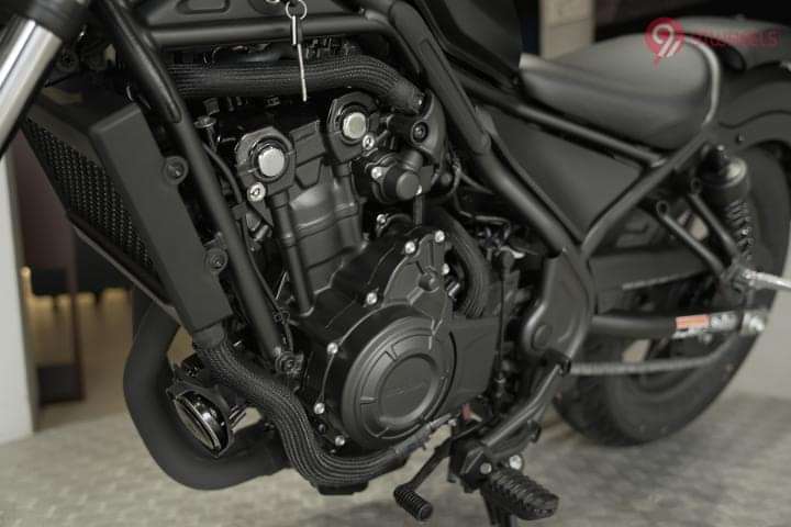 Honda Rebel 500 Engine From Left