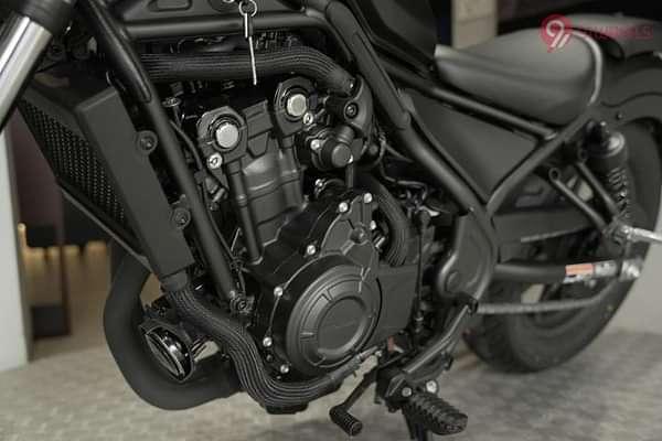 Honda Rebel 500 Engine From Left