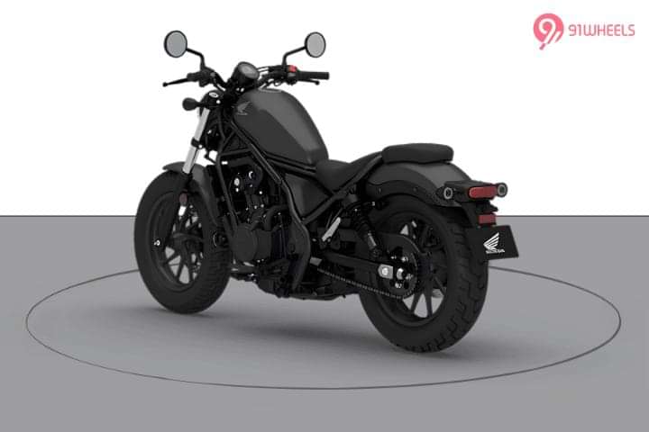 Honda Rebel 500 Left Rear Three Quarter