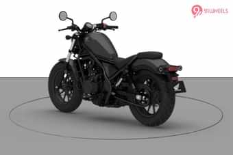 Honda Rebel 500 Left Rear Three Quarter Honda Rebel 500 Left Rear Three Quarter