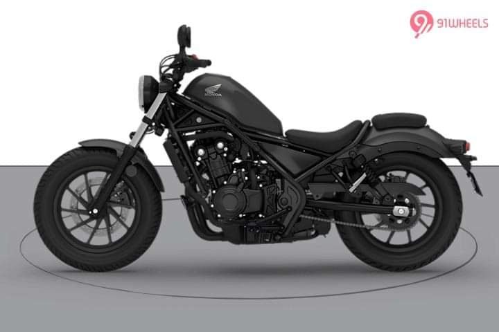 Honda Rebel 500 Left Side View