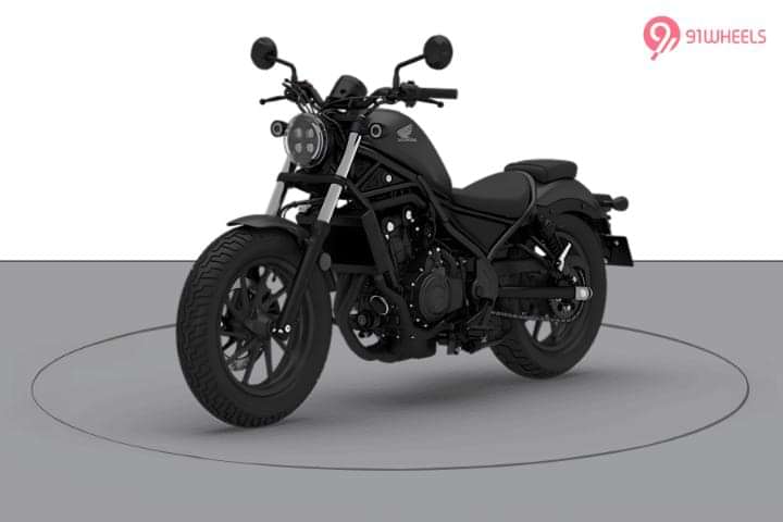 Honda Rebel 500 Left Front Three Quarter