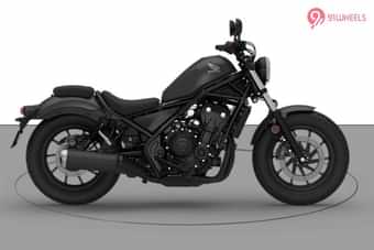 Honda Rebel 500 Right Side View Honda Rebel 500 Right Side View