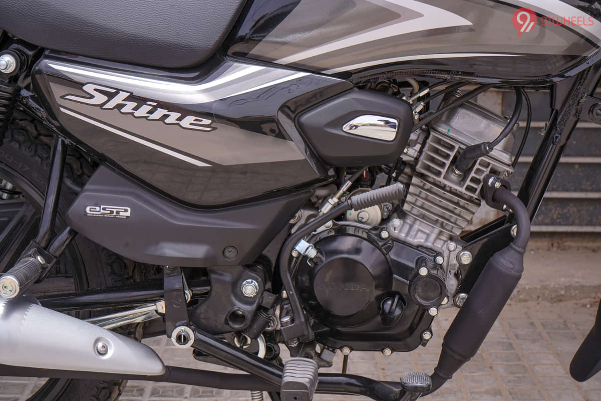 Honda Shine 100 Engine From Right