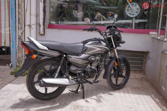 Honda Shine 100 Right Rear Three Quarter Honda Shine 100 Right Rear Three Quarter