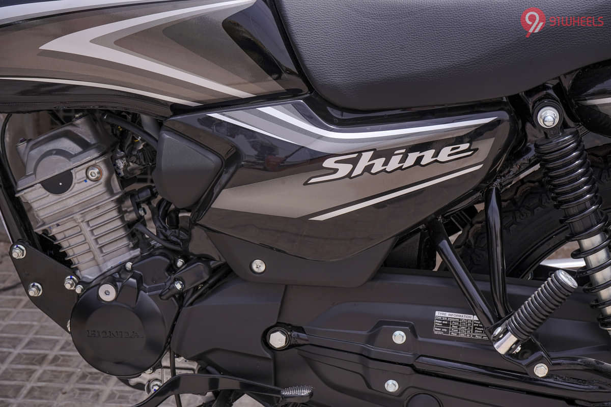 Honda Shine 100 Engine From Right