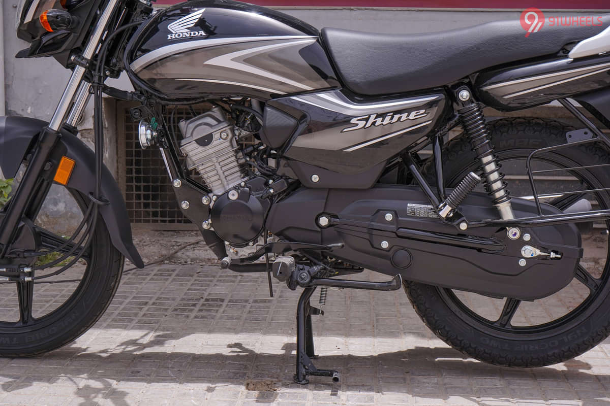 Honda Shine 100 Engine From Left