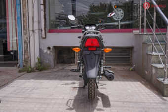 Honda Shine 100 Rear View Honda Shine 100 Rear View