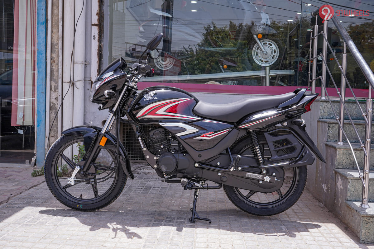 Honda Shine Left Side View Honda Shine Left Side View