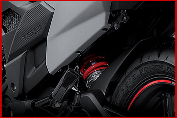 Honda  XBlade 2020-2023 Rear suspension
