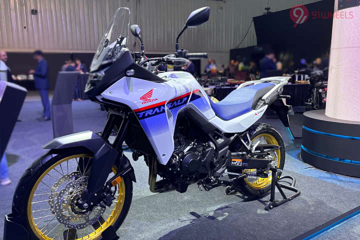 Honda XL750 Transalp Left Front Three Quarter