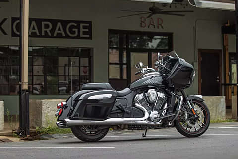 Indian Motorcycle Challenger Limited Black Metallic Right Side View