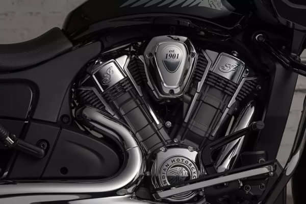 Indian Challenger Engine From Right