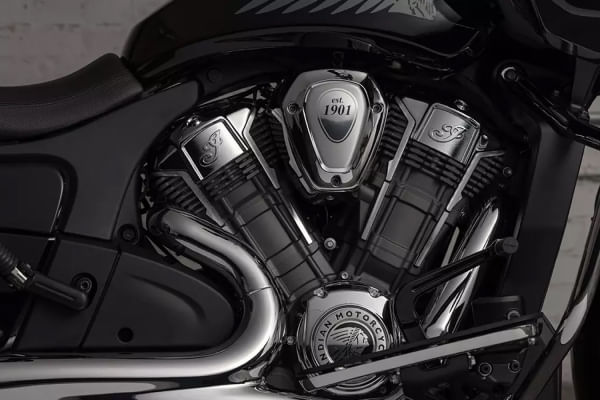 Indian Challenger Engine From Right