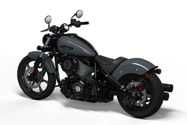 Indian Motorcycle Chief Bobber Dark Horse Left Rear Three Quarter