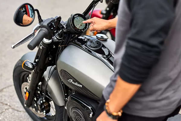 Indian Motorcycle Chief Bobber Dark Horse Rear View Mirror