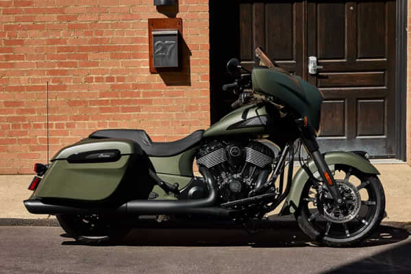 Indian Motorcycle Chieftain Dark Horse Right Side View Indian Motorcycle Chieftain Dark Horse Right Side View
