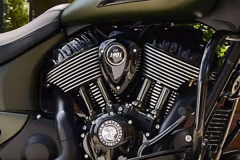 Indian Motorcycle Chieftain Dark Horse Engine From Right
